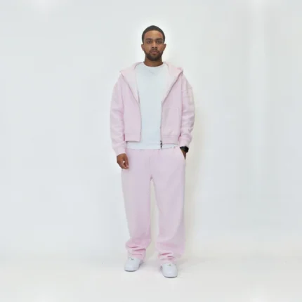 straight leg jogga' - pink
