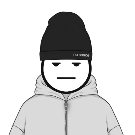 No Sauce Cap Black