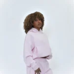 No Sauce Pink Hoodie f