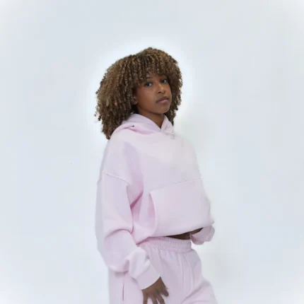 No Sauce Pink Hoodie f
