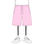 No Sauce Pink Shorts