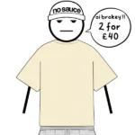 oversized tee - creme
