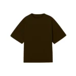oversized tee brown