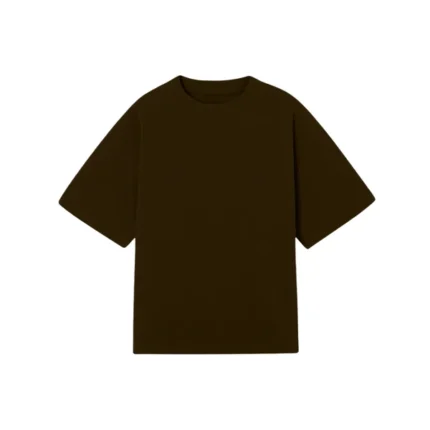 oversized tee brown