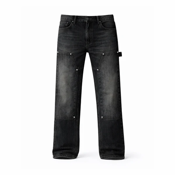 straight leg carpenta’ jeans black straight leg carpenta’ jeans black