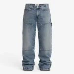 straight leg carpenta’ jeans blue