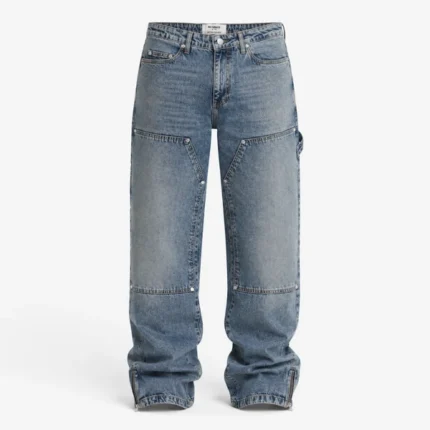 straight leg carpenta’ jeans blue