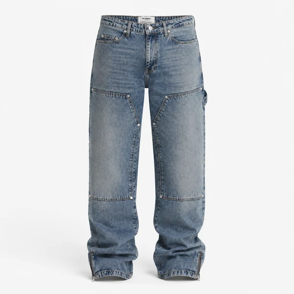 straight leg carpenta’ jeans blue straight leg carpenta’ jeans blue